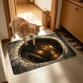 thumbnail image 4 of HCBY Doormat, 15.7x23.6in 3D Illusion Funny Welcome Mat, Non-Slip Absorbent Floor Rug, Humane Pet Deterrent Mat for Entryway Indoor Outdoor, 4 of 6