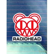 Radiohead Vinyl Decals Stickers ( Two Pack ) | Cars Trucks Vans Walls Laptops Cups | Printed |2- 4 inch Decals | KCD959