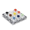 thumbnail image 1 of Miulika Keyboard Keycap Customized DIY Testingclear Keycaps for Mechanical Keyboards for for Kailh Box 9 keys, 1 of 4