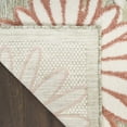 thumbnail image 6 of Nourison Home Aloha 2'8" x 4' Sage Rose Outdoor Rug, 6 of 7