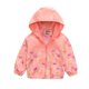 thumbnail image 1 of Chaqueta de invierno Gibobby para niños pequeños con capucha Dinosaurio Rosa 5-6 años, 1 of 5
