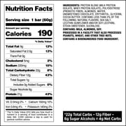 Quest Protein Bar, Chocolate Chip Cookie Dough Flavored, 21g Protein, Gluten Free, 4 Count