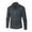 Grey, variant on fartey Mens Sweater Knit Stand Collar Woolen Print Top Long Sleeve Slim Fall and Winter Warm Quarter Zip Pullover Sweater