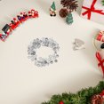 thumbnail image 1 of CIMAXIC Cintres Ronds 100 Pcs Argent pour Projets Décoratifs de Noël en PVC, 1 of 6
