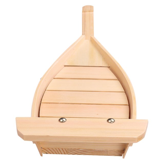 42x17x7,5 cm cocina japonesa barcos de Sushi herramientas de Sushi platos surtidos de Sashimi simples hechos a mano de madera T