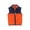 Orange, variant on Esaierr Kids Baby Boys Girls Fleece Vest Jacket Outwear Fall Winter Warm Waistcoat Outwear Pockets Zip Soft and Cozy Toddler Sleeveless Jacket Coats ,Size 1-12T