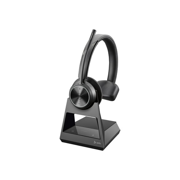 HP Savi 7300 Office 7310 Headset - Mono - Wireless - Bluetooth/DECT - 590.6 ft - 20 Hz - 20 kHz - On-ear, Over-the-head - Monaural - Ear-cup - Noise Cancelling Microphone