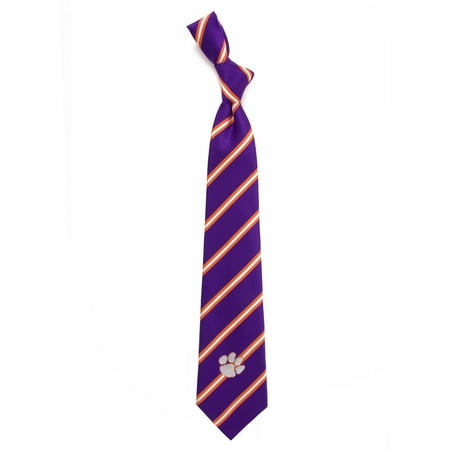 NCAA Larson Clemson Stripe Two Neckties