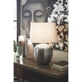 thumbnail image 3 of Bowery Hill Metal Table Lamp in Antique Silver, 3 of 4