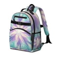 thumbnail image 2 of Tie Dye Pattern Backpack for School,Cute School Bag,Schoolbag with Adjustable Shoulder Straps & Padded Back,15.25"x11.5"x5.25", 2 of 5