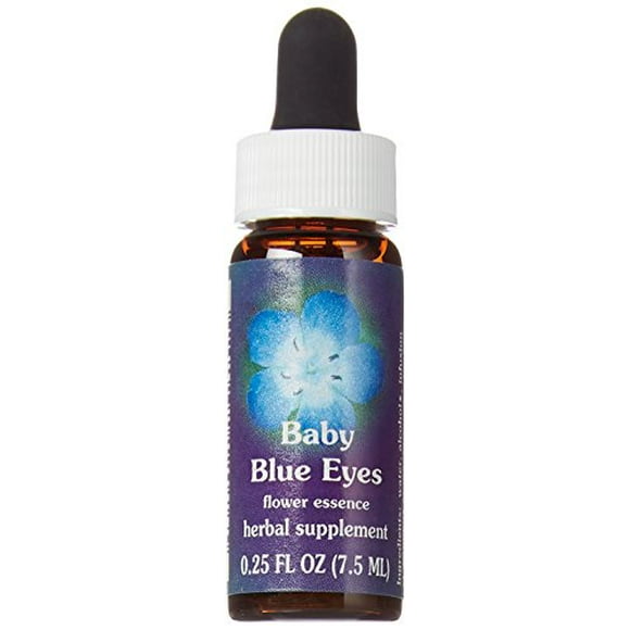 Flower Essence Services Baby Blue Eyes Dropper, 0.25 Ounce