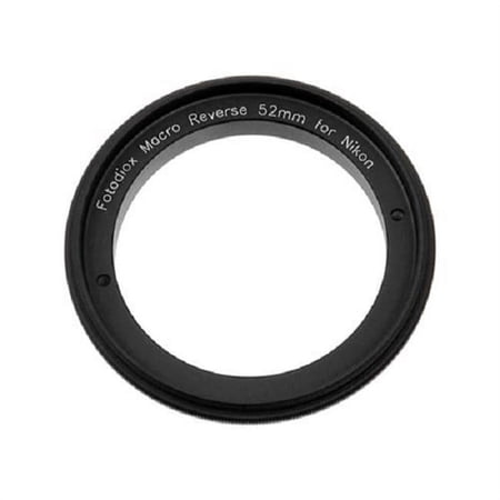 UPC: 0812759010625 | Fotodiox Macro-Reverse-NikF-52mm 52 mm Macro Reverse Adapter with Filter Thread