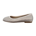 thumbnail image 2 of Vionic Orinda Perf Women's Flats Sea Salt Leather Size 6.5 N, 2 of 8