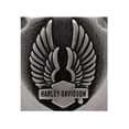 thumbnail image 2 of Harley-Davidson Men's Deadlock Wings B&S Band Ring - Silver Stainless Steel (9), Harley Davidson, 2 of 2