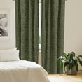 thumbnail image 2 of Ambesonne Camouflage Curtains, Green Forest Motif, Pair of 28"x84", Green Brown Black, 2 of 5