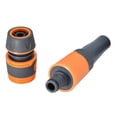 thumbnail image 1 of Adaptador de lavadora de alta presión Boquilla de fijación Fácil de instalar Conector de manguera de agua para dispositivo de limpieza de alta presión 2 piezas, 1 of 8