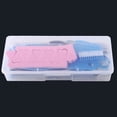thumbnail image 2 of 1Pc Colorful Rectangle Plastic Nails Storage Box Screw Case Organizer Container White, 2 of 8