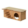 thumbnail image 1 of Casa para hámster con escalera para trepar, escondite multifuncional para hámster, decoración de hábitat. agujero redondo, 1 of 9