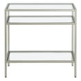 thumbnail image 2 of Evelyn&Zoe Sivil 24" Wide Rectangular Side Table, Satin Nickel, 2 of 7