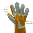thumbnail image 3 of Welding Gloves,932°F Heat Resistant Gloves.Wear-Resistant 15.5"XL Size for Oven, Grill,Fireplace, 3 of 7