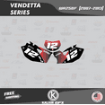 thumbnail image 3 of Kalair GFX Graphics Kit for Yamaha WR250F (2007-2013) Vendetta Series, 3 of 5