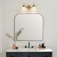 thumbnail image 4 of Champagne Bronze Two Light Bath from the Farum Collection, 4 of 8