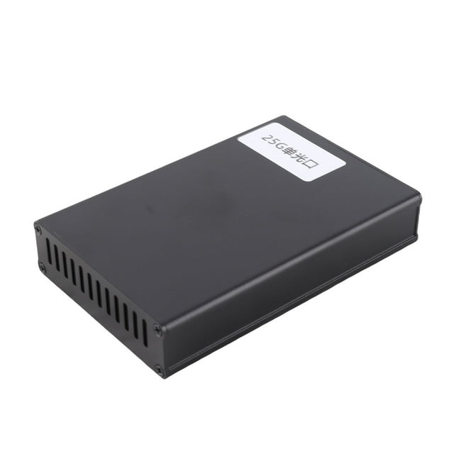 Carte Portable 25G, Carte en Alliage d'Aluminium USB4, Compatible Wins, OS X, Plug and Play, Interface Optique SFP