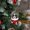 D D, variant on Xecvkr Dog Christmas Tree Decorations Mini Stocking Pendant Cute Plastic Ornaments Festive Animal themed Home Car Hanging Accessory Poop Symbol Year Humor 3.14x2.75in 1pc