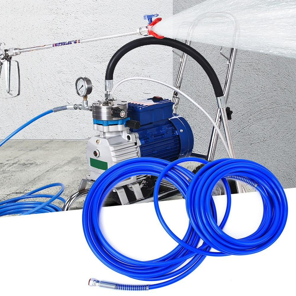 OTVIAP 1/4in Paint Spray Hose Airless Sprayer Gun Flexible Fiber Tube 3265Psi 15 Meters(50ft
