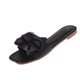 thumbnail image 4 of Sandalias planas bowknot zapatillas de playa zapatillas de diapositivas de punta abierta Zapatillas de sandalias de mujer Bowknot Strappy Open Toe Verano Zapatillas de diapositivas ANGGREK Otros, 4 of 5