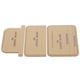 thumbnail image 4 of Tarjeta 3 Uds Plantilla Acrílica Bolsa De Tarjetas DIY Patrón De Cuero Cartera Molde Herramientas Artesanales Accesorios, 4 of 7