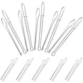 thumbnail image 4 of Shisuyan Drawstring Tool Silver For Pants Elderly People 10Pairs 2.6X0.2X0.1in, 4 of 8