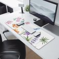 thumbnail image 2 of Stylish Large Flower Mouse Pad - Aesthetic Desk Mat, Extended Gaming Mat - Decorative Desk Protector for Women Office Girl Gamer - 31.5x11.8 Inch, 2 of 7