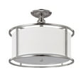 thumbnail image 2 of 3914PN-459-Capital Lighting-Midtown - 3 Light Semi-Flush Mount - in Transitional style - 17 high by 13 wide-Polished Nickel Finish, 2 of 2
