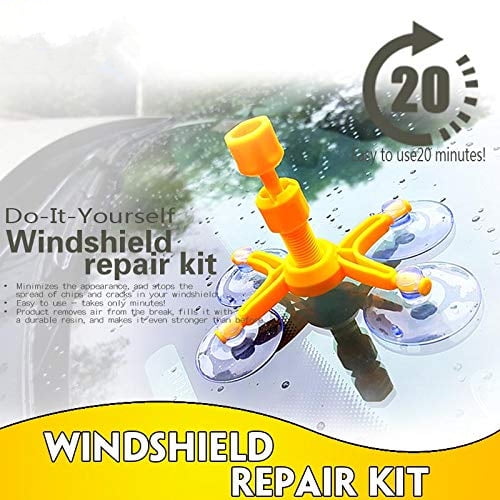 Details about   Car Window Glass Crack Chip Resin Windscreen Windshield Repair DIY Tool Kit Set 
