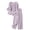#36Purple, variant on Womens 2 Piece Sets Cotton Linen Boho 3/4 Sleeve Embroidered Tops Wide Leg Palazzo Pants Matching Summer Casual Gauze Outfits
