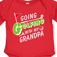 thumbnail image 4 of Inktastic Going Golfing with my Grandpa- kids golf Boys or Girls Long Sleeve Baby Bodysuit, 4 of 5