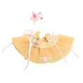 thumbnail image 1 of Ropa de peluche para muñecas, linda ropa para muñecas de 15 a 17 cm, elegante, cómoda, para vestir, accesorios para muñecas de peluche, accesorios Amarillo, 1 of 7