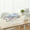 thumbnail image 2 of Eliaeconx Tabletop Ironing Board, Mini Folding Iron Board, Portable Ironing Surface, Non-Slip Cotton Cover, Adjustable Legs, for Home Laundry Room and Travel Use, White, 2 of 6