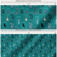 thumbnail image 2 of Soimoi Cotton Poplin Fabric Ghost,Skull & Witch Halloween Printed Craft Fabric by The Yard 56 Inch Wide, 2 of 7