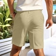 thumbnail image 4 of Aimik Men's Golf Chino Shorts Belted Waist Slant Pockets Wrinkle-Resistant Summer Shorts for Business Casual Work Holiday, 4 of 6
