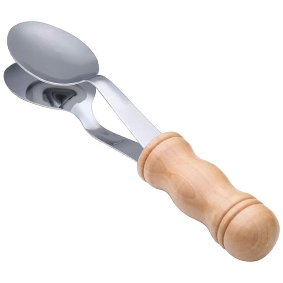 1/2PCS Orff Percussion Irish Musical Spoons Wooden Handle Instrument  8 in Gifts