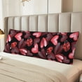 thumbnail image 2 of Naloa Ladybugs and Red Hearts Body Pillow Cover, Pillowcases with Hidden Zipper Breathable Long Pillow Case (Pillows are not included,20x54 inch), 2 of 7