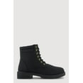 thumbnail image 2 of Women's Lace Up Block Heel Combat Boots, 2 of 3