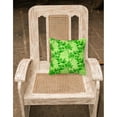 thumbnail image 2 of Carolines Treasures BB7573PW1818 Watercolor Parsley Fabric Decorative Pillow  18H x18W multicolor, 2 of 2