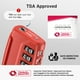 thumbnail image 2 of Puroma 2 Pack TSA Approved Luggage Lock, 4 Digit Combination Travel Locks Resettable Code Lock with Zinc Alloy Body for Suitcase, Toolbox, Backpack, Bag, Gym Locker (Red), 2 of 7