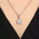 thumbnail image 2 of To My Soulmate - If I Could Give You One Thing In Life Birthday Gift Clavicle Micro Inlaid Necklace---Product code 50658, 2 of 4