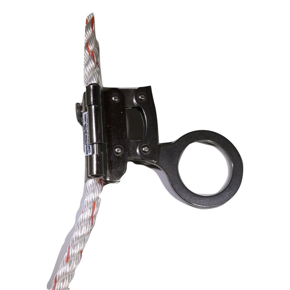 Stainless Steel Rope Grab for 5/8" Fall Protection Rope Made in USA