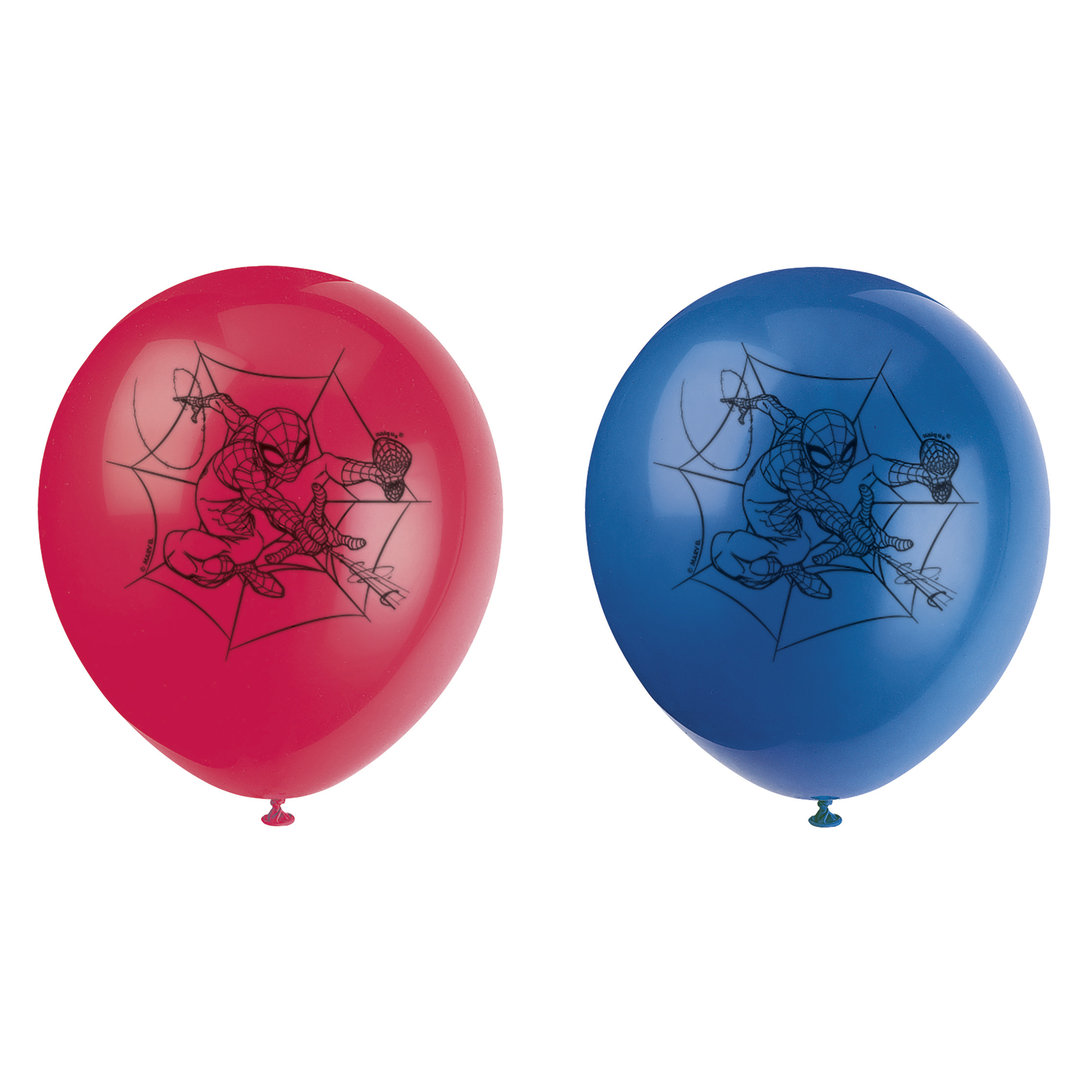 Amscan Spider-Man Latex Balloons, Multicolor, 12 in, 6 Count photo 4