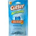 Cutter All Family Mosquito Repellent Wipes, 15 Count, 7.15 DEET